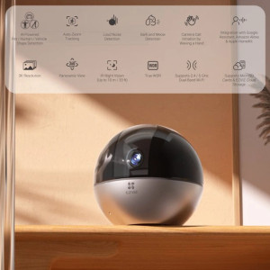 Камера відеоспостереження Ezviz CS-E6 (5W2F,4mm) 3K Wi-Fi Apple home