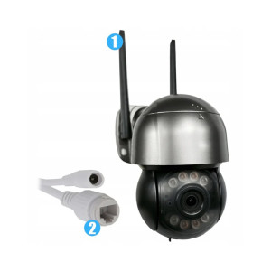 IP PTZ-видеокамера Light Vision VLC-9192WIAG f=3.6mm с микрофоном из 4G 2Mp