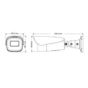 IP-видеокамера TVT TD-9443A3BH-A-LR (D/AZ/PE/AR5) f=2.8-12mm с распознаванием номеров 4Mp