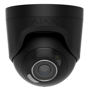 Проводная охранная IP-камера Ajax TurretCam HL (8 Mp/4 mm) Black (126266.197.BL1)