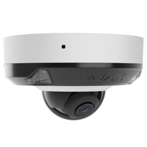 Дротова охоронна IP-камера Ajax DomeCam Mini HL (5 Mp/2,8 mm) White (126253.217.WH1)