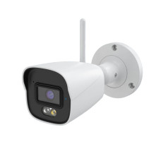 IP-видеокамера TVT TD-9451S4-C(D/WP/AW2) f=2.8mm, с WiFi 6 5Mp, ИК+LED-подсветка, с микрофоном White