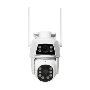 IP PTZ-видеокамера Light Vision VLC-9192WI/2C (Camhi Pro) с WiFi 2Mp+2Mp f=3.6mm+3.6mm, ИК+LED, с микрофоном