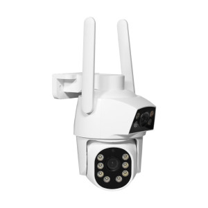 IP PTZ-видеокамера Light Vision VLC-9192WI/2C (Camhi Pro) с WiFi 2Mp+2Mp f=3.6mm+3.6mm, ИК+LED, с микрофоном
