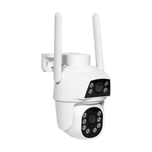 IP PTZ-видеокамера Light Vision VLC-9192WI/2C (Camhi Pro) с WiFi 2Mp+2Mp f=3.6mm+3.6mm, ИК+LED, с микрофоном