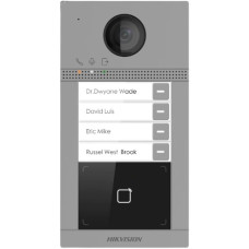 2 Мп IP виклична панель з Wi-Fi Hikvision DS-KV8413-WME1(B)/Flush 2 Мп IP виклична панель з Wi-Fi Hikvision DS-KV8413-WME1(B)/Flush