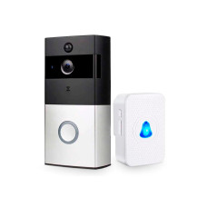 Дверной WiFi звонок 2Mp Light Vision VLC-01IVP Silver с ИК-датчиком движения Дверной WiFi звонок 2Mp Light Vision VLC-01IVP Silver с ИК-датчиком движения