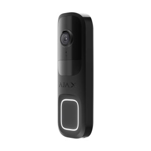 Відеодзвінок з WiFi 4Mp Ajax Doorbell (8EU) ASP black