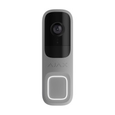 Видеозвонок с WiFi 4Mp Ajax Doorbell (8EU) ASP grey