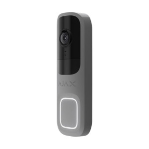 Видеозвонок с WiFi 4Mp Ajax Doorbell (8EU) ASP grey