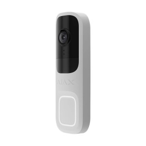 Відеодзвінок з WiFi 4Mp Ajax Doorbell (8EU) ASP white