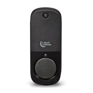 Дверний WiFi дзвінок Light Vision VLC-DR10T(Tuya) Black з ІЧ-датчиком руху