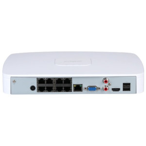 Мережевий відеореєстратор Dahua DHI-NVR2108-8P-I2 8-канальний Smart 1U 8PoE 1HDD WizSense