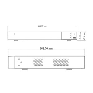 IP-відеореєстратор TVT TD-3332H2-A2 (192-192) 32-канальний 12Mp