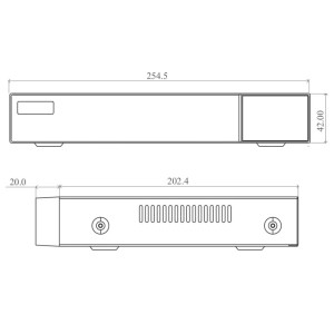 IP-відеореєстратор TVT TD-3016H1-B1-B (64-64) 16-канальний 6Mp