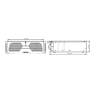 IP-видеорегистратор TVT TD-33128H16-A3H-B 128-канальный 16Mp