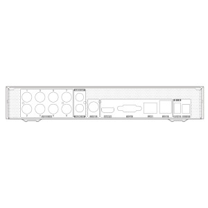 MHD-відеореєстратор TVT TD-2108NS-HC-H 8-канальний 8Mp
