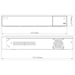 IP-видеорегистратор TVT TD-3332H4-B2(320-256) 32-канальный 12Mp