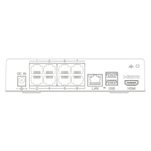 IP-видеорегистратор TVT TD-3008H1-8P-A1L 8-канальный 8Mp (64-64) с 8 портами PoE