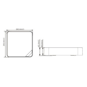 IP-видеорегистратор TVT TD-3004H1-4P-A1L 4-канальный 8Mp (40-64) с 4 портами PoE