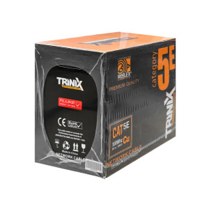 Кабель вита пара FTP CAT6 CU 0.56mm PVC Indoor Trinix 305m
