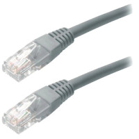 Патч-корд RITAR UTP, RJ45, Cat.5e, 1m, сірий, Cu (мідь)Q500 (PCR-CU/1G) Патч-корд RITAR UTP, RJ45, Cat.5e, 1m, сірий, Cu (мідь)Q500 (PCR-CU/1G)