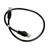 Патч-корд сетевой Trinix UTP, RJ-45, CAT.5 2m Black
