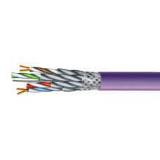 Кабель ЗЗКМ (FTP мідь безгалоговий LSZH) Category 7e S/FTP LSZH 4х2х23 AWG (70910151) бухта 500м Кабель ЗЗКМ (FTP мідь безгалоговий LSZH) Category 7e S/FTP LSZH 4х2х23 AWG (70910151) бухта 500м