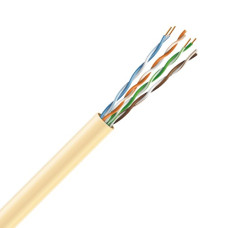 Кабель звита пара мідь безгалогенна LSZH 4х2х24 AWG (70328) бухта 305м. Жовтий ЗЗКМ UTP Cat. 5e U/UTP LSZH Кабель звита пара мідь безгалогенна LSZH 4х2х24 AWG (70328) бухта 305м. Жовтий ЗЗКМ UTP Cat. 5e U/UTP LSZH