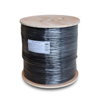 Кабель звита пара ATIS UTP 4*2*0.5-CU PE кат.5е (UTP мідь зовнішній) Wooden бухта 305 м Кабель звита пара ATIS UTP 4*2*0.5-CU PE кат.5е (UTP мідь зовнішній) Wooden бухта 305 м