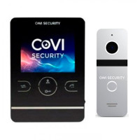 Комплект домофона CoVi Security HD-02M-B + Iron Silver