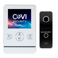 Комплект домофону CoVi Security HD-02M-W + Iron Black