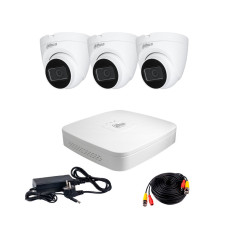 Комплект видеонаблюдения Dahua HDCVI-3D KIT AUDIO Комплект видеонаблюдения Dahua HDCVI-3D KIT AUDIO