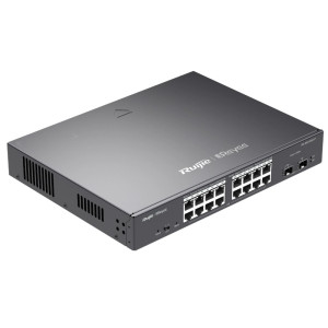 18-портовий гігабітний інтелектуальний POE комутатор Ruijie RG-ES218GC-P 18-портовий гігабітний інтелектуальний POE комутатор Ruijie RG-ES218GC-P