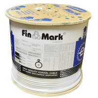 Коаксиальный кабель F 660 BV white CU FinMark 305м