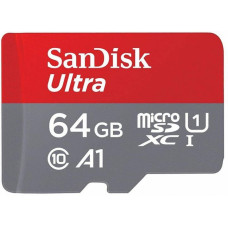 Карта памяти SanDisk 64GB microSDHC C10 UHS-I R120MB/s Ultra