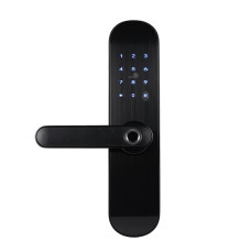 Замок біометричний автономний Trinix TRL-5103BTF Black Right з Bluetooth, зчитувачем відбитків пальців і карт Mifare Замок біометричний автономний Trinix TRL-5103BTF Black Right з Bluetooth, зчитувачем відбитків пальців і карт Mifare