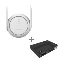 Комплект маршрутизатора та джерело безперебійного живлення VIA Energy Mini UPS + RG-EW1200G Pro Комплект маршрутизатора та джерело безперебійного живлення VIA Energy Mini UPS + RG-EW1200G Pro