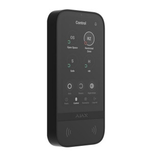 Клавиатура Ajax KeyPad TouchScreen черная Клавиатура Ajax KeyPad TouchScreen черная