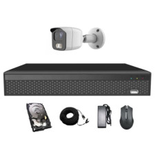 Комплект AHD видеонаблюдения на одну уличную камеру Covi Security AHD-1W KIT + HDD500 Комплект AHD видеонаблюдения на одну уличную камеру Covi Security AHD-1W KIT + HDD500