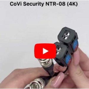 Комплект пассивных приемников-передатчиков видео Covi Security NTR-08 (4K) под винт