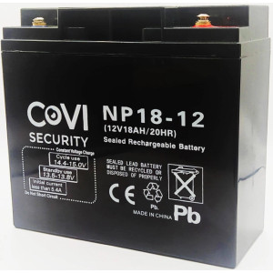 Комплект блок безперебійного живлення Covi Security PS10 10А + NP18-12 18 А/г 12 В