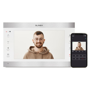 Видеодомофон 10" SL-10IPTHD (silver+white)