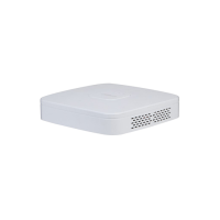 Видеорегистратор 4-канальный Smart 4K NVR c PoE коммутатором на 4 порта DHI-NVR4104-P-4KS2/L
