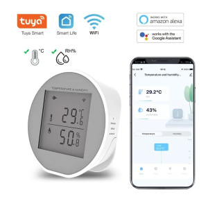 Беспроводной автономный датчик температуры и влажности с поддержкой Tuya Smart Covi Security HT-200