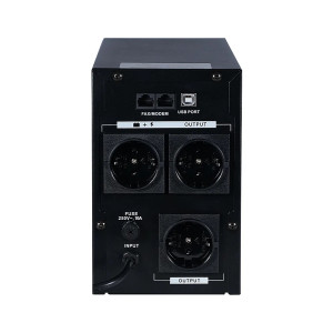 Источник бесперебойного питания KRF-1200VA/720W(LED) UPS Kraft