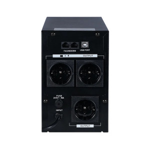 Источник бесперебойного питания KRF-3000VA/1800W(LCD) UPS Kraft