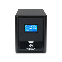 Джерело безперебійного живлення KRF-B1000VA/600W(LCD)24V UPS Kraft Джерело безперебійного живлення KRF-B1000VA/600W(LCD)24V UPS Kraft