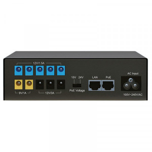 ИБП Marsriva DC UPS для роутеров KP7 10xDC+PoE OUT, 9V/12V 60W 17600Ah (65Wh) Li-Ion