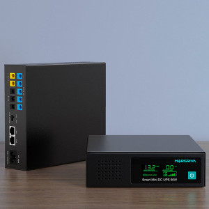ИБП Marsriva DC UPS для роутеров KP7 10xDC+PoE OUT, 9V/12V 60W 17600Ah (65Wh) Li-Ion